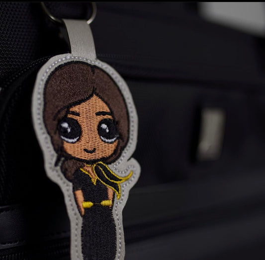 Flight Attendant Luggage Tag