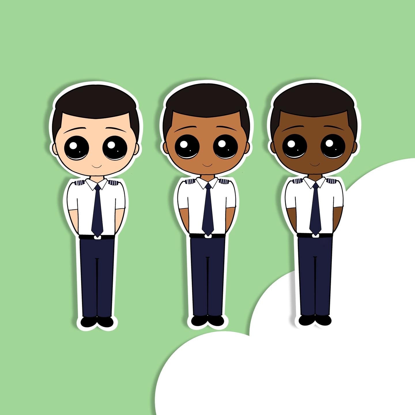Male Pilot