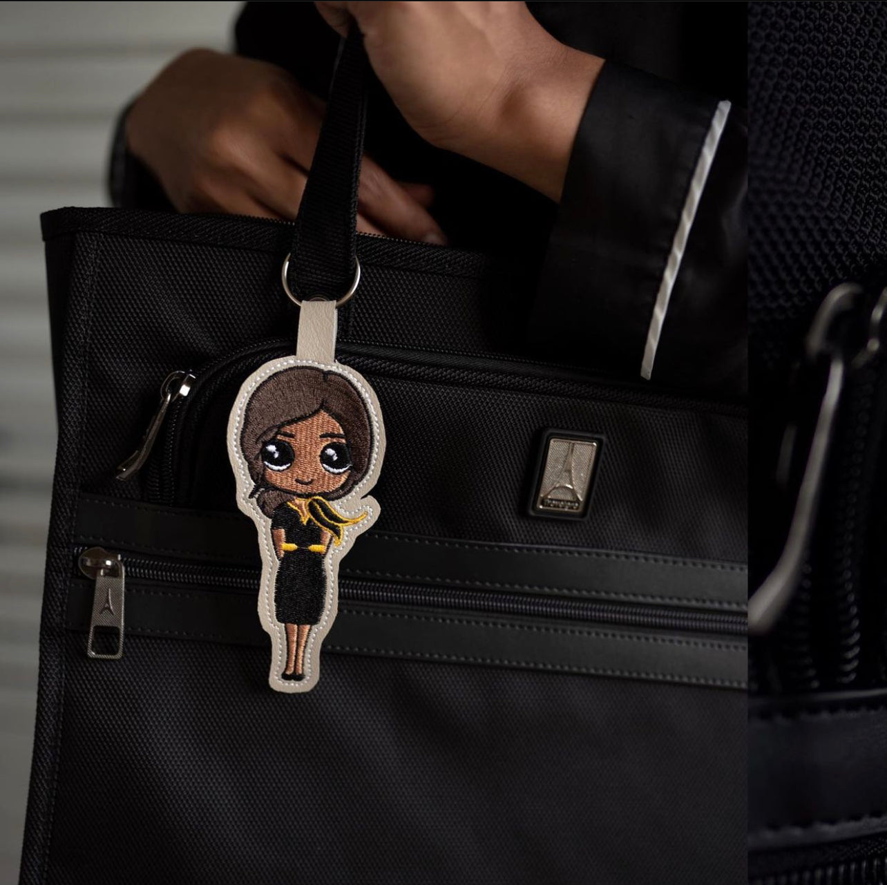 Flight Attendant Luggage Tag
