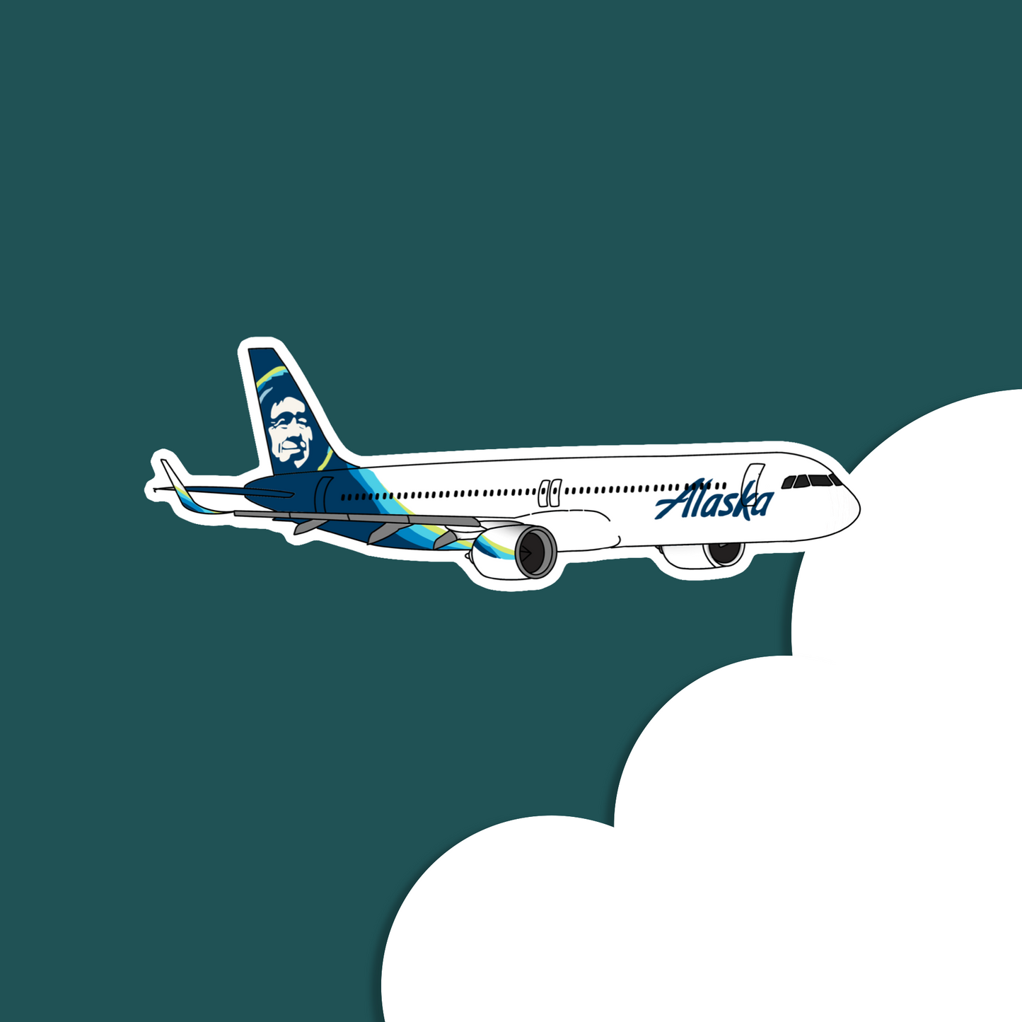 Alaska 320 Airbus Aircraft
