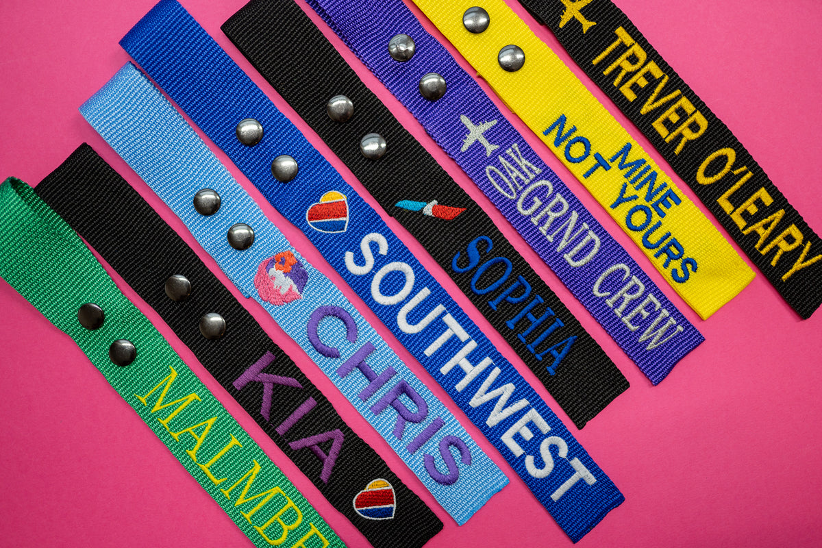 Single Sided Personalized Luggage Strap