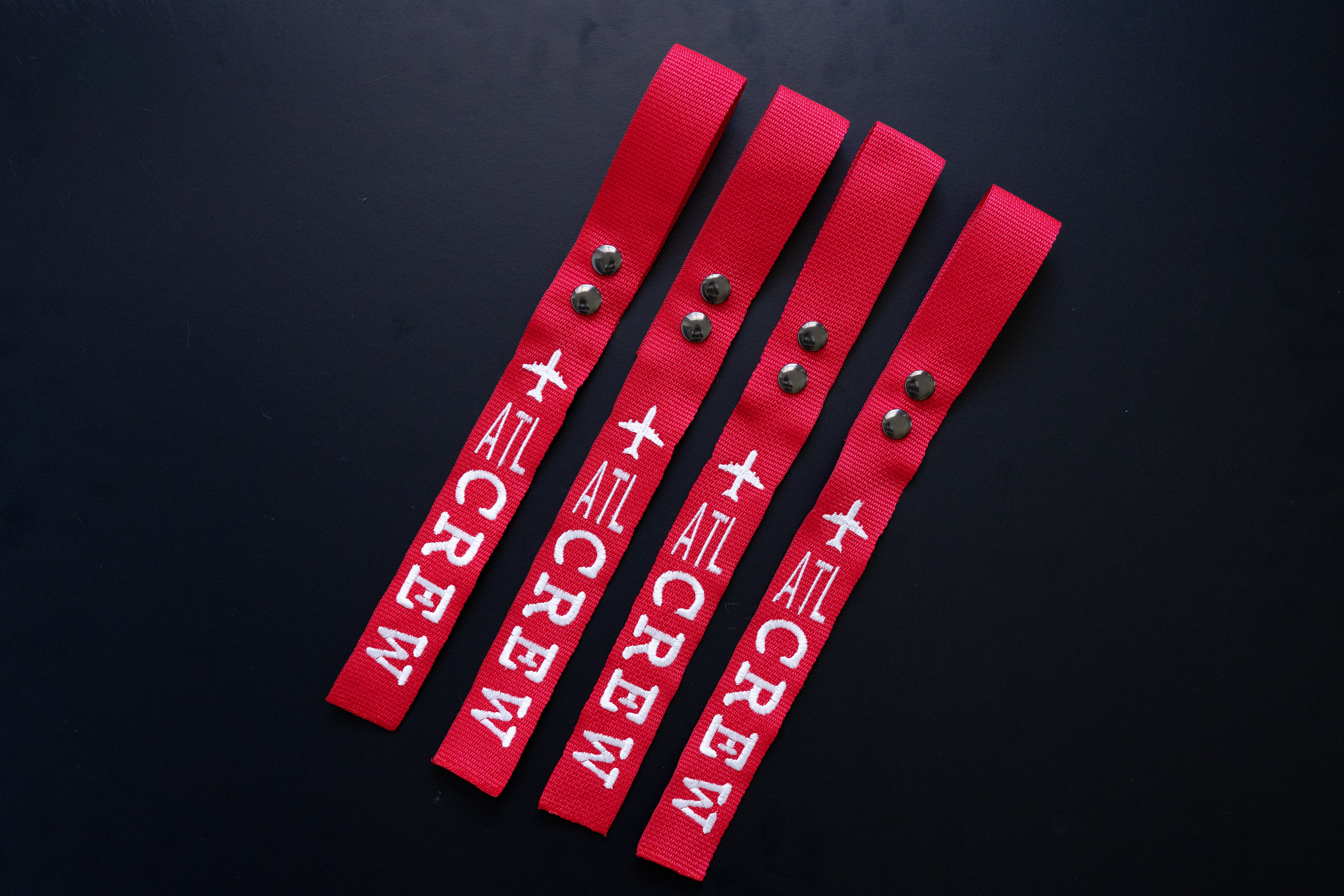 Crew luggage strap online