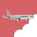 American Airline Airbus