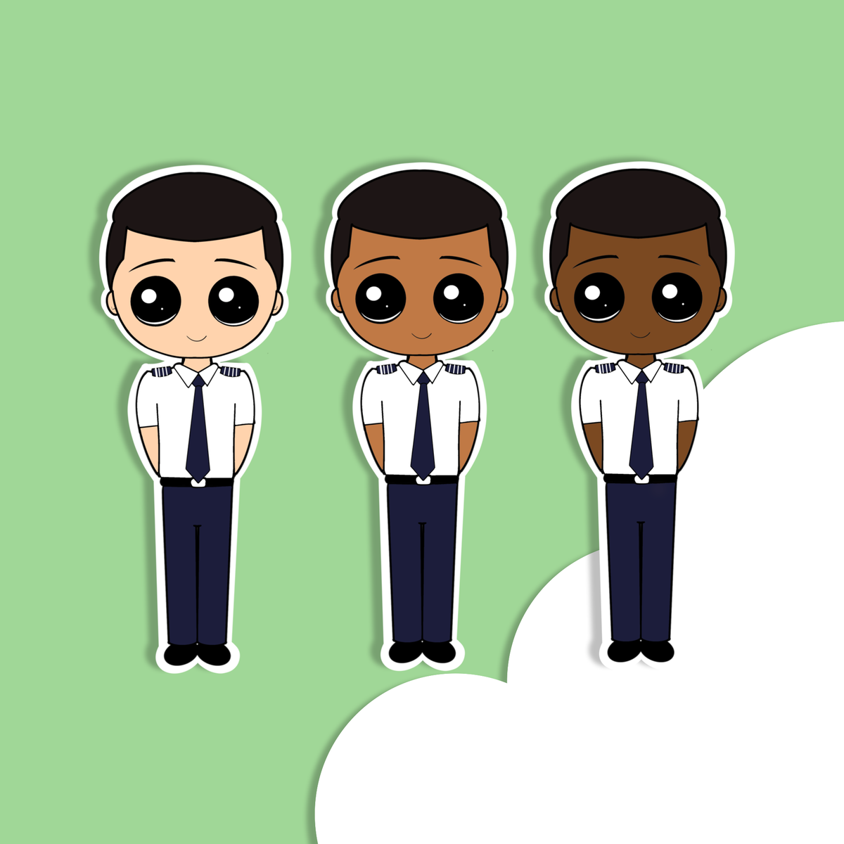 Male Pilot
